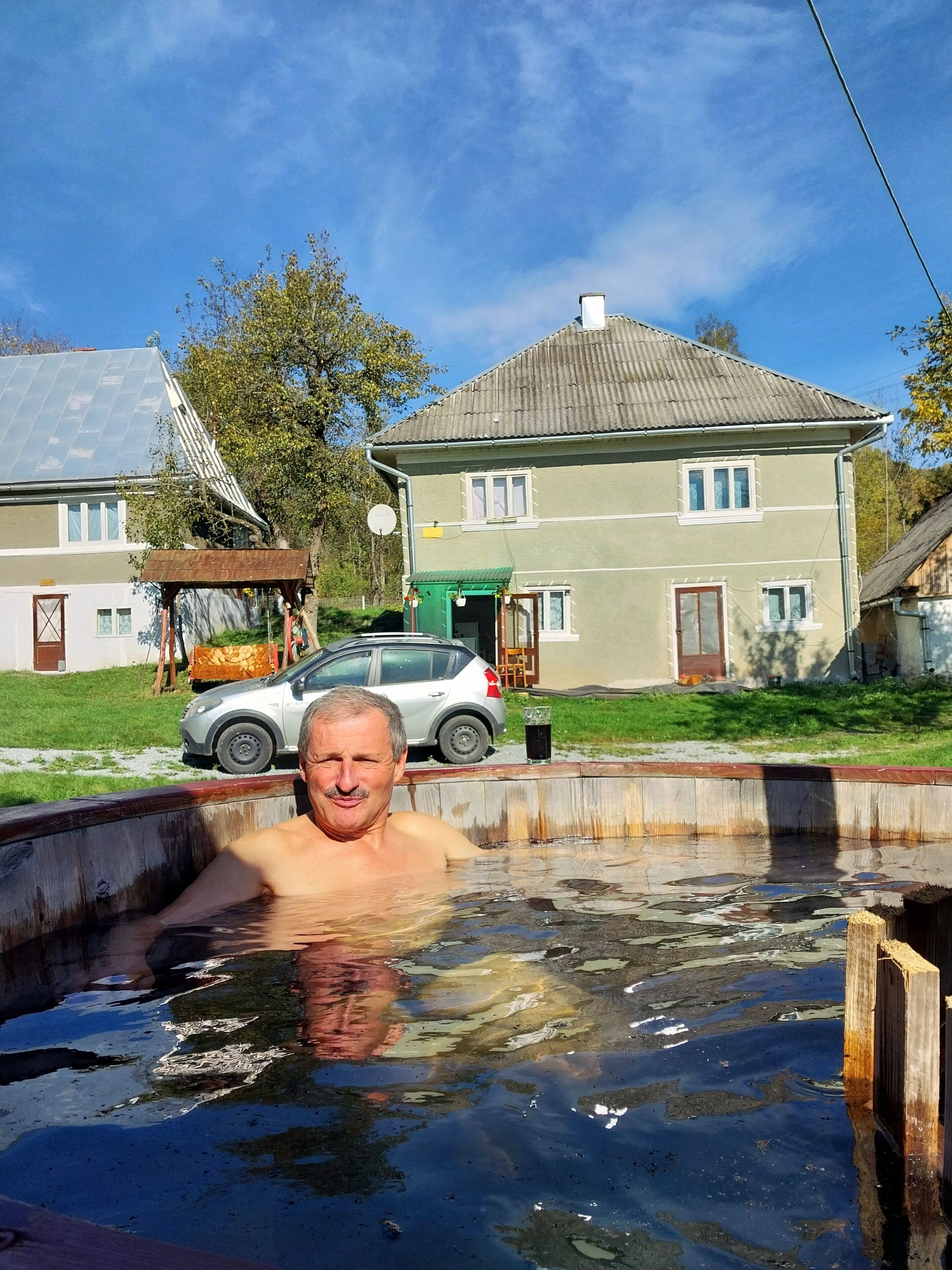 Bain à remous extérieur