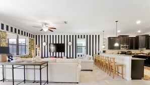 Living area - Spacious Fun Home Next to Disney Cg1443 (Davenport)