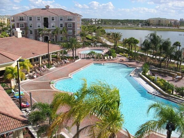 Condo | Pool | Outdoor pool - Gorgeous apt Orlando Nature Lake View Vc4816 (Orlando)