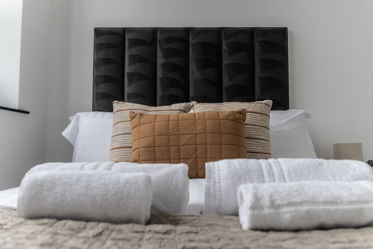 Apartamento luxo, 1 cama de casal | Camas com colchões de espuma com sistema de memória