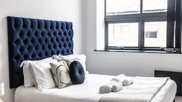 Elite-huoneisto | Memory foam -patjalliset sängyt, äänieristys, silitysrauta/-lauta