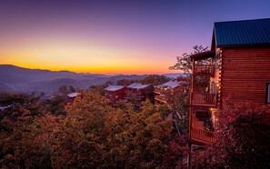 Exterior - Beaver's Treehouse - Private Pool and Sauna! (Pigeon Forge)