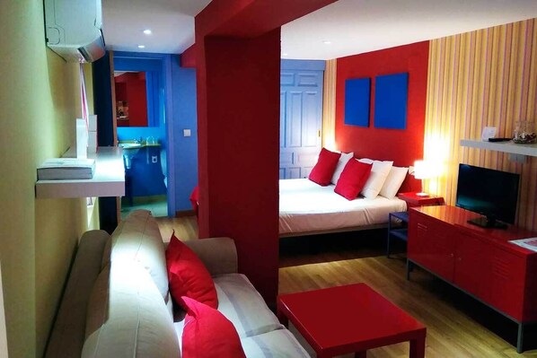 Studio | Premium bedding, down duvets, memory-foam beds, iron/ironing board