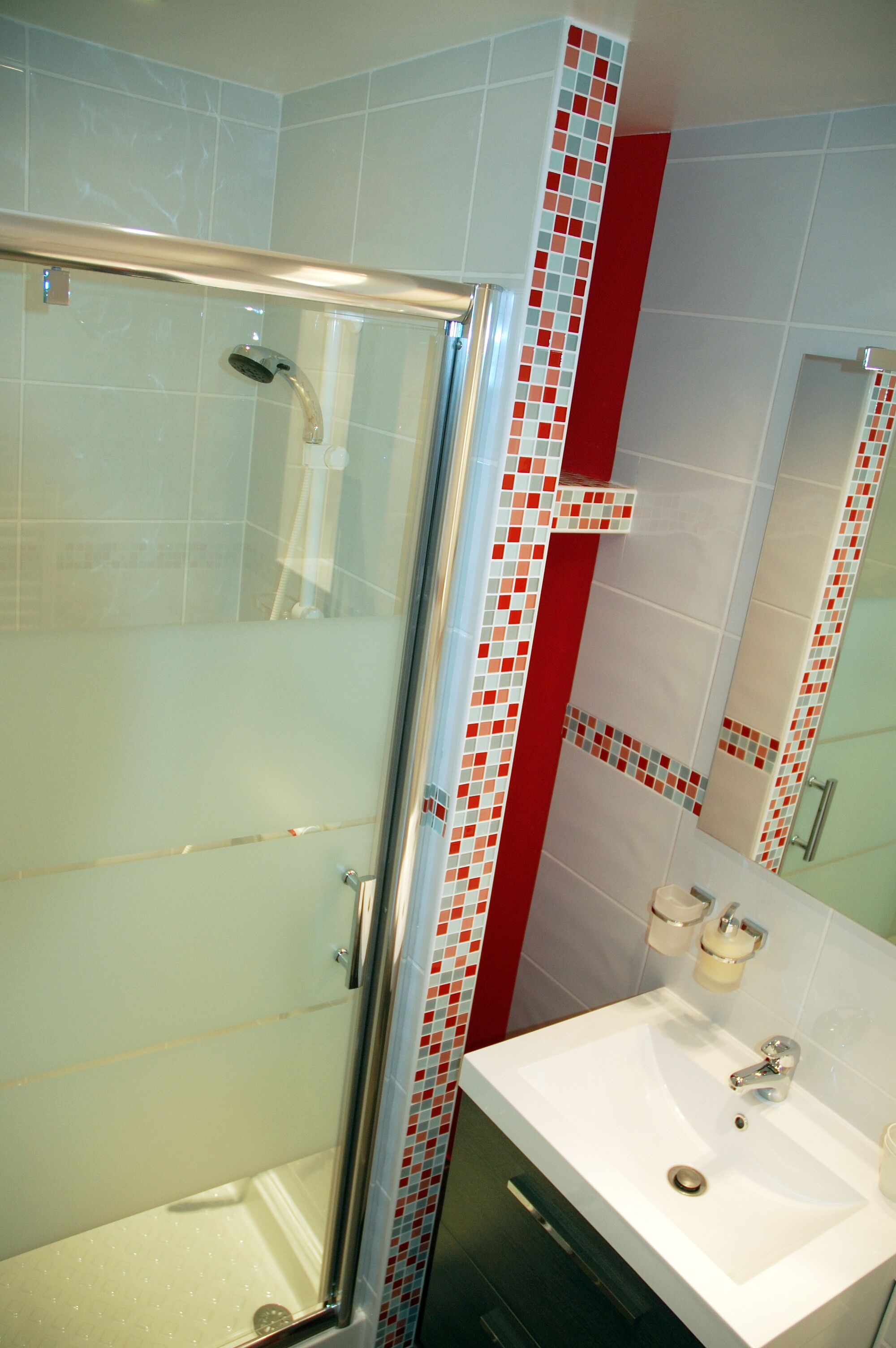 Double Room (Compostelle) | Bathroom shower