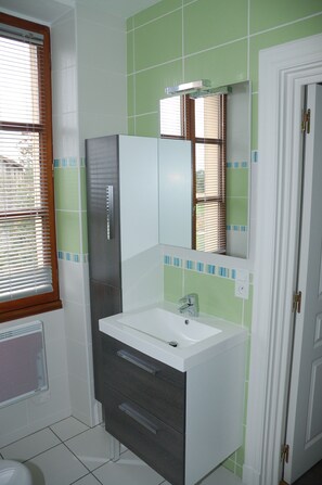 Bathroom - Chambres d'Hotes Restaurant l'Horizon des Landes (Doazit)