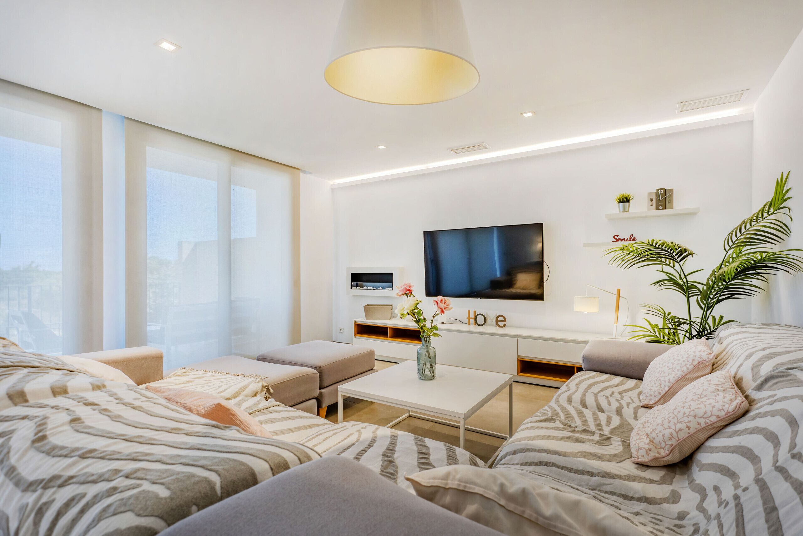 5 bedrooms, in-room safe, iron/ironing board, free WiFi