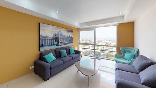 Leilighet – elite | Oppholdsrom | LED-TV