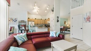 Villa | Living room | Flat-screen TV