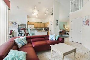 Villa | Living room | Flat-screen TV