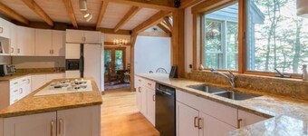 Beautiful Post and beam home right on Blue Hill Bay