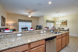 Apartment | Private kitchen | Fridge, microwave, oven, dishwasher