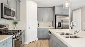 하우스, 침실 4개 | 전용 주방 | 냉장고, 오븐, 커피/티 메이커, 토스터