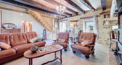 Belle maison de vacances privée pour 6 personnes avec TV et terrasse