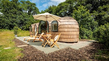 Cabin, Ensuite (The Brook) | Terrace/patio