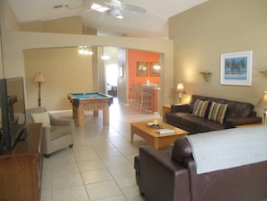 Villa | Living room | Flat-screen TV