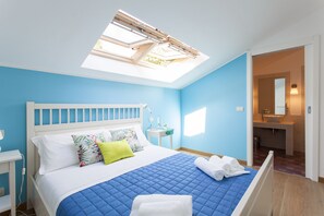 Habitación doble estándar | Sábanas de algodón egipcio, ropa de cama de alta calidad y edredón 