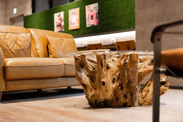 Lounge i lobbyen