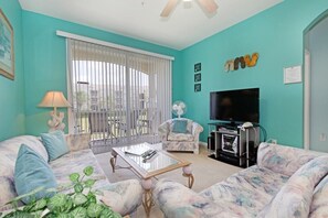 Condo | Living room | TV, DVD player - Silver Palm View (Kissimmee)