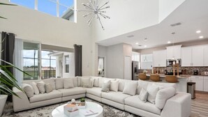House | Living room - Contemporary Decor Vacation Home Sl4773 (Kissimmee)