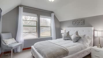 Rumah Keluarga | 3 kamar tidur, setrika/meja setrika, Wi-Fi gratis, dan seprai linen