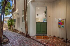 Exterior detail - Indoor/Outdoor Living with Stackable Doors, Firepit, BBQ, Outdoor Heater & More! (Newport Beach)