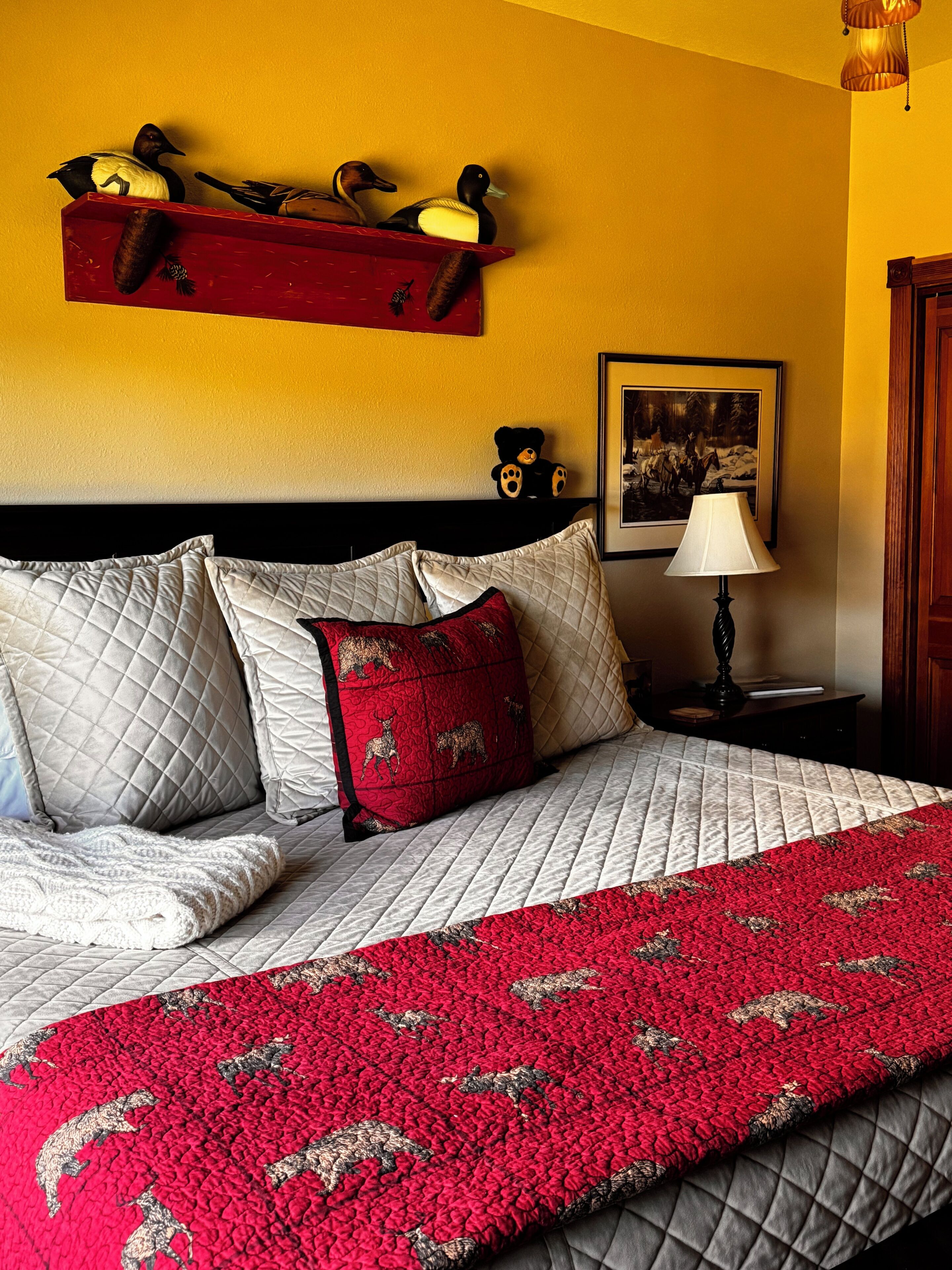Lewis and Clark Suite | Egyptian cotton sheets, premium bedding, down duvets, pillow-top beds