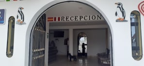 Entrada de la propiedad