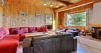 Chalet for 15 people, near slopes, 7 bedrooms, La Plagne