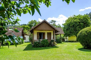 Quarto casal | Frigobar, cortinas blackout, Wi-Fi de cortesia, roupa de cama