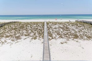 Accommodatie ligt op het strand