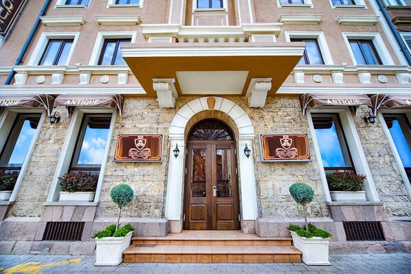 Ingresso della struttura