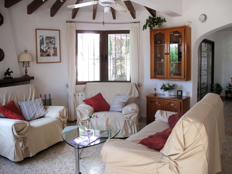 Wonderful Private Villa For 4 Guests With Private Pool, Wifi, Tv, Terrace And Pets Allowed - Moraira