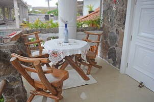 Quarto solteiro luxo | Terraço/pátio