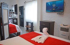 Sistema de insonorización, wifi gratis y ropa de cama 