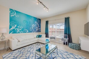 Apartment | Living room | TV - 8879cp - Paradise Palms (Kissimmee)