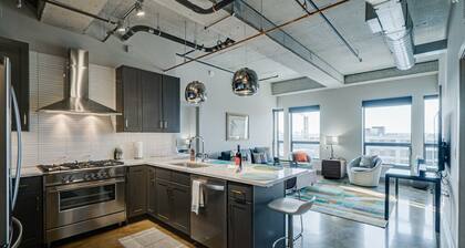Minnestay * City Loft 85 ★ Balcón + N. Vista Loop + Mpls ★