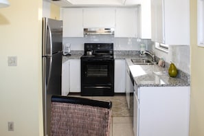 Condo | Private kitchen - The Anna Maria Island Beach Castaway 1 (Holmes Beach)