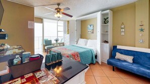 1 bedroom, iron/ironing board, free WiFi, bed sheets - Oceanfront Daytona Beach Condo (Daytona Beach)