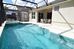 Pool - Windsor Palms Beautiful Pool Home Only 2.5 Miles f (Kissimmee)