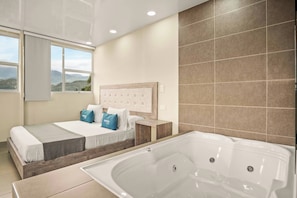 Deluxe Studio Suite | Hypo-allergenic bedding, free WiFi, bed sheets -  Hotel Eco Suite (Cali)