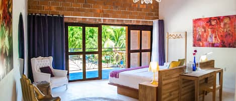 Deluxe Double Room, 1 King Bed (Sebastian) | In-room safe, free WiFi, bed sheets