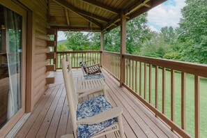 Cabane, 2 chambres | Terrasse/Patio