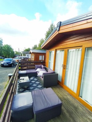 Terrace/patio - Maple Lodge, Northumberland (Morpeth)