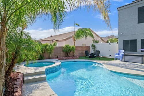 Splish Splash in Your Desert Oasis...Pool table & TVs throughout. Pool & Spa