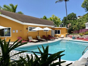 Outdoor pool - Coastal DeLuxe at The Blue Orchid B&B with Pool (Montego Bay)