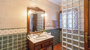 Shower, hair dryer - Los Caracoles de Almogía by Ruralidays (Málaga)