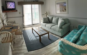 Smart TV - 1 Bedroom Condo with Ocean View in beach block (Ocean City)