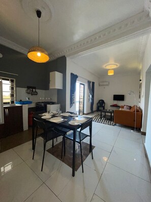 Luxury Apartment (Furnished) | Living area