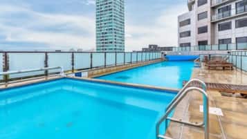 Rooftop pool