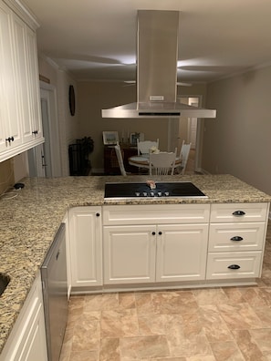 Microwave, oven, dishwasher